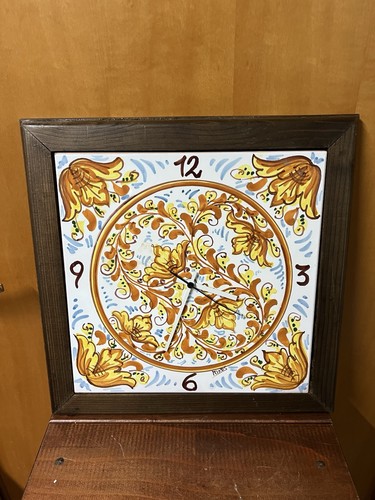 Orologio parete piastrella - da,