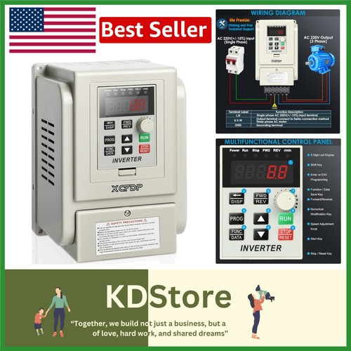 Inverter 220v 12a 3hp vfd - 220v,