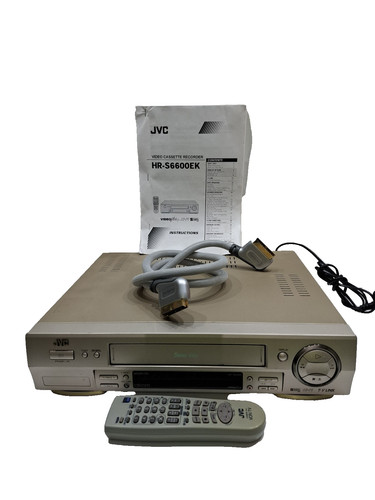 Jvc s6600ek - jvc, hr-s6600ek