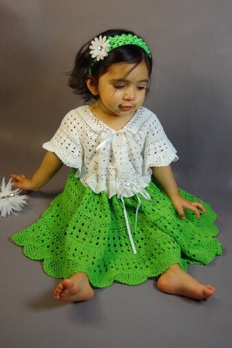 Vestito bambina fatto - , a
