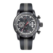 Ingersoll Orologio Bison No.74 IN1717BK da Uomo Automatico Nero Tessile Polso