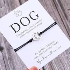 1 bracciale con CHARM CANE