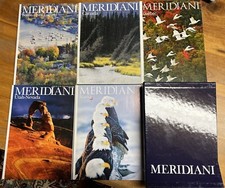 RIVISTA MERIDIANI lotto 5 numeri estero II + raccoglitore