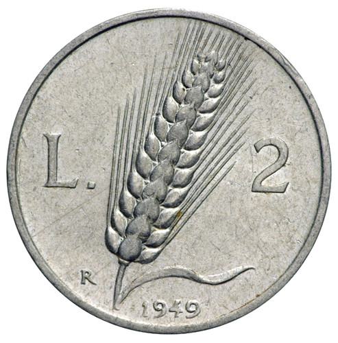 Italia repubblica lire 1949 - repubblica,