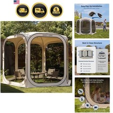 Tenda da casa con schermo