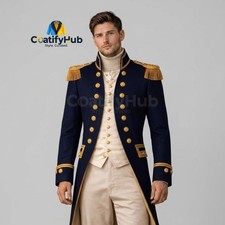 Cappotto Regency blu navy -