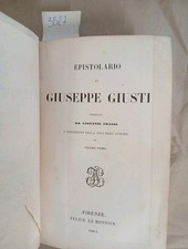 Epistolario di Giuseppe Giusti