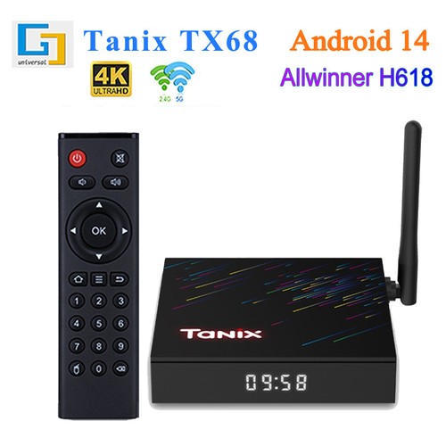 Tanix tx68 box allwinner - tx68, tv