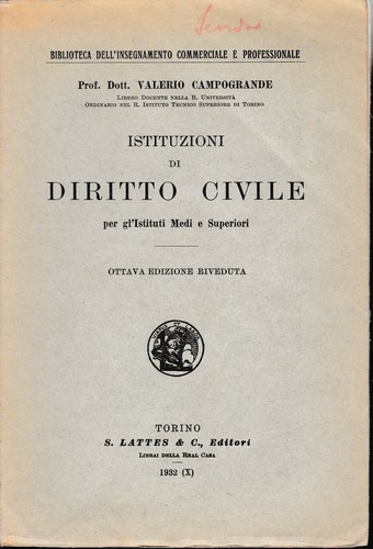 Istituzioni del diritto civile