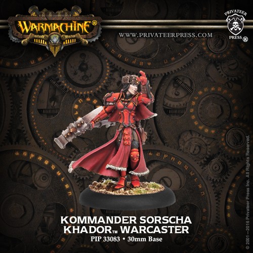 Warmachine khador warcaster - warmachine,