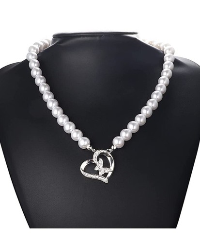 Collana perle artificiali - perle,