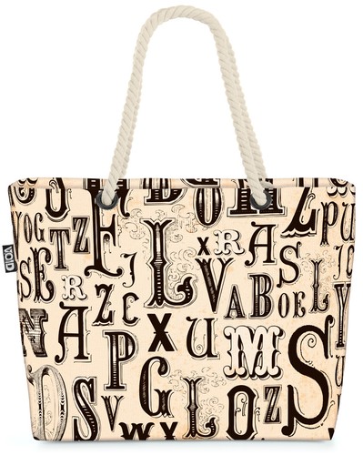 Borsa void vintage lettere - vintage,