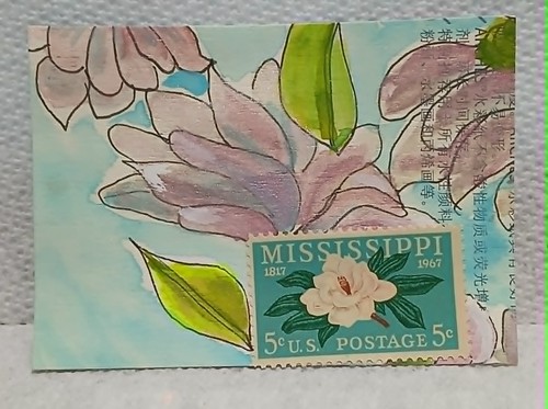 Timbro postale stravagante