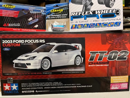 Set tamiya 4wd ford - 1/10, rc
