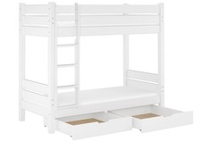 Letto castello bianco PER