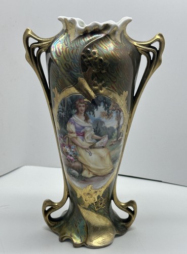 Vaso art nouveau royal vienna - royal,
