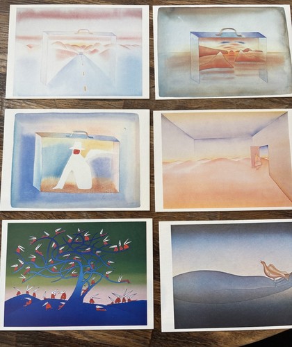 Cartes postales folon 1983 - 13, folon.1983.