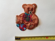 ricamo termoadesivo orsetto