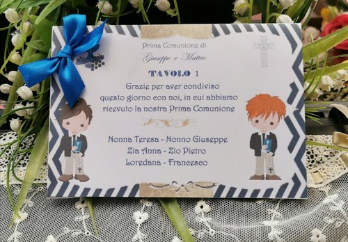 Prima comunione segna tavolo - segna,