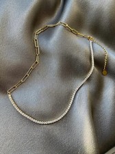 Collana Mezza Tennis 3.00Ct