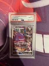 Pokemon 2022 JPN SWSH FA/Gengar Dark Phantasma PSA 10 gemme #074