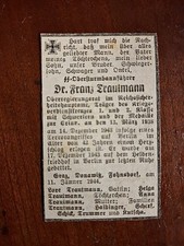 Fotografia Morte - Annuncio di