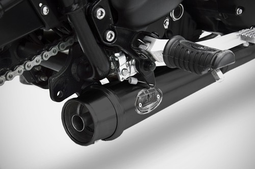 Scarico zard nero per triumph - zard,