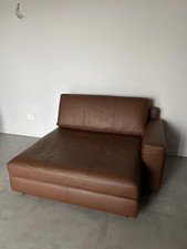 Divano in pelle Poltrona Frau con seduta lunga