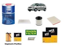 Kit Filtri Tagliando per Opel Meriva A 1.3 CDTi 55 Kw 75 Hp + 4 Litri Olio 5w30