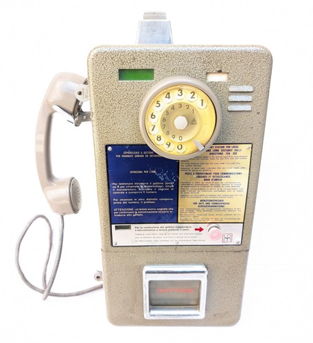 Telefono gettoni gettoniera - a,