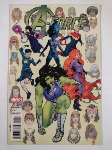 Force copertina - a-force, #1