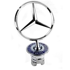 stemma logo per cofano anteriore mercedes classe c e s w a w208 w214 w203 w211 .