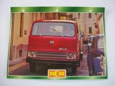 CARTE FICHE CAMION PORTEUR OM