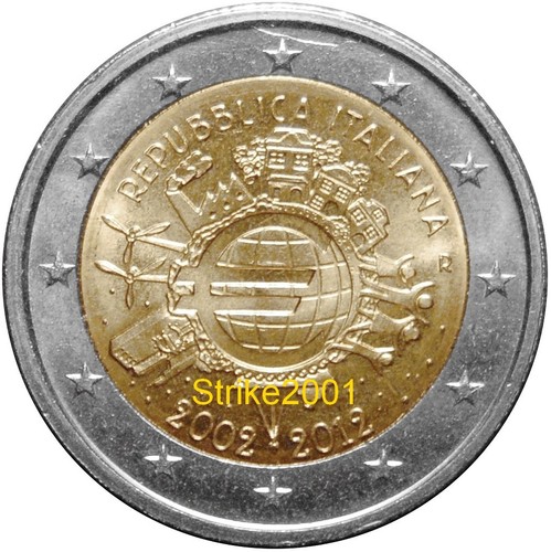 Euro commemorativo italia - 2,