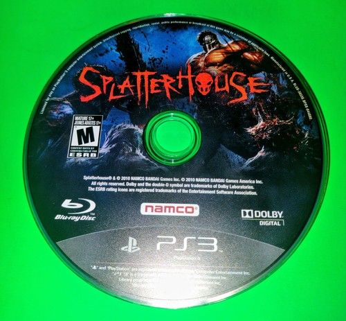 Splatterhouse sony - splatterhouse, (sony