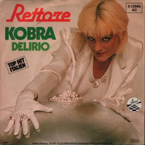 Rettore kobra vinile single - rettore,