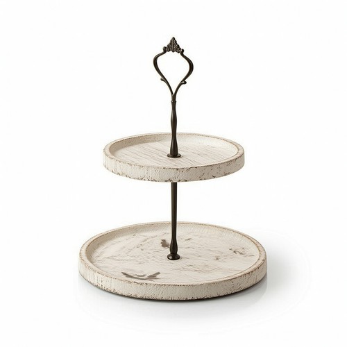 Alzata legno con - legno,