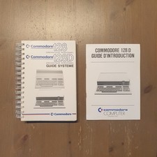 Manuale Commodore C128D + Guida Introduttiva - Ottime Condizioni - Francese