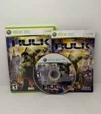 L'Incredibile Hulk Xbox 360 Completo CIB Rosso Hulk GameStop Variante Testato