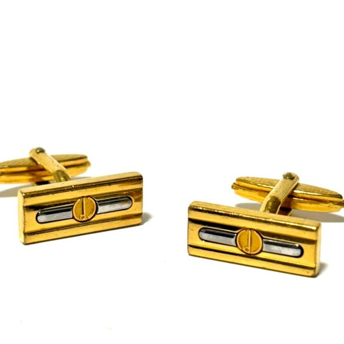Dunhill gemelli oro argento - oro,