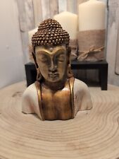 Busto Testa di Buddha Crema 18