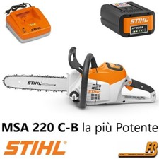 Motosega STIHL BATTERIA TIPO MSA 160C-B - MSA 200C-B - MSA 220 C-B Professionali