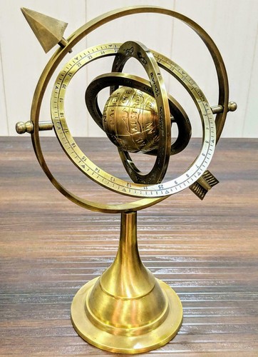 Globo celeste ottone - celeste,
