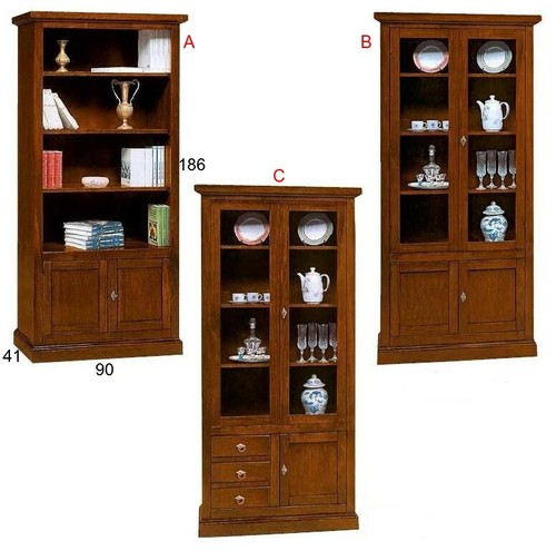Mobile libreria legno - libreria, in