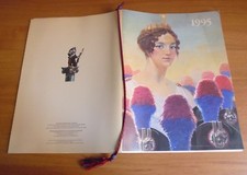 CALENDARIO ARMA DEI CARABINIERI 1995  CON CORDONCINO   