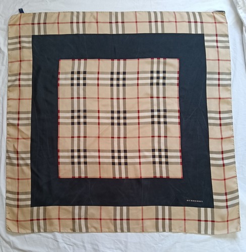Foulard burberry soie - burberry,