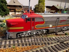 Treno Super Chief / El Capitan SANTA FE - RAPIDO DCC Sound + 15 Carrozze H0
