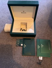 Rolex orologio singolo verde