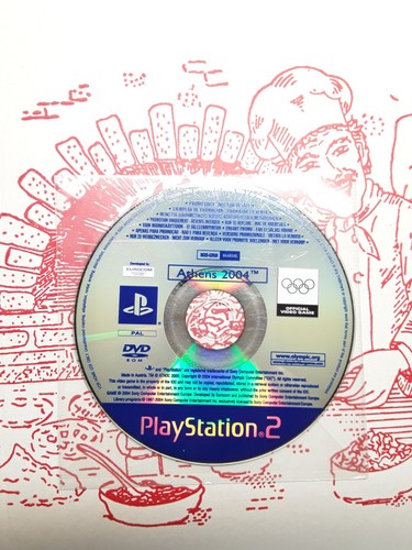 Athens 2004 ps2 - athens, disc