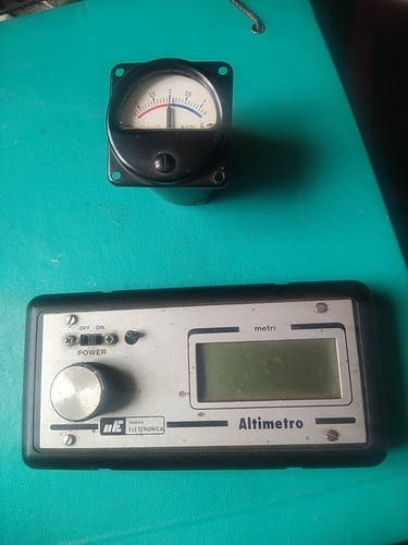 Altimetro amperometro vintage - amperometro,